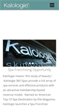 Mobile Screenshot of kalologiefranchising.com